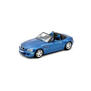 Vtg Bburago BMW Z3 M Roadster 1:18 Scale Die Cast Model Car Blue